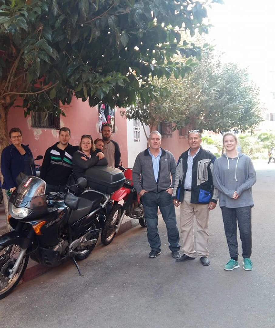 Honda transalp 650 Motorcycle Rental Services in Marrakech, Morocco